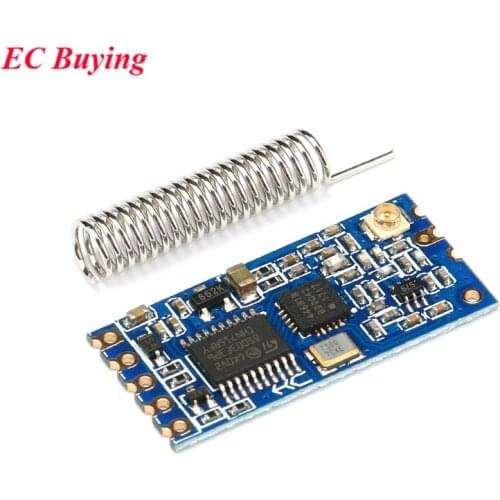 HC-12 433Mhz SI4463 Wireless Transparent Transmission Serial Port Module 1000m Replace BLE with Antenna