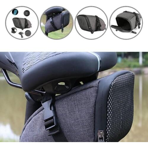 Wear Resistance Outdoor Products Mountain Beach Road Bikes Saddlebag with Light for Sport