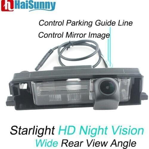 HaiSunny Car Rear Reverse Camera For Toyota RAV4 2000 - 2009 2010 2011 2012 HD Fisheye Starlight Night Vision Reversing Image