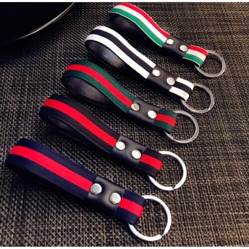 6pcs/lot Hand knitted leather key buckle Pendant lobster buckle DIY for Hanger key chain hanger lobster clasp pendant ornament