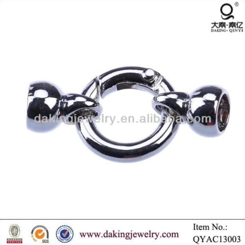 Fasion Brass Spring Clasp/ Necklace Clasp/ Bracelet Clasp