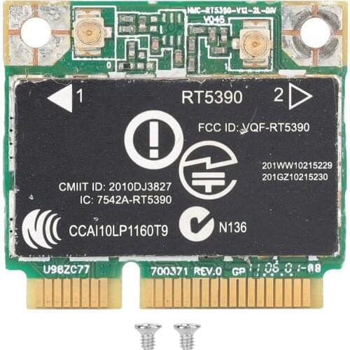 RT5390 Half Mini PCI‑E Interface 802.11B/G/N Wireless Network Card WiFi Adapter Only for HP Computer