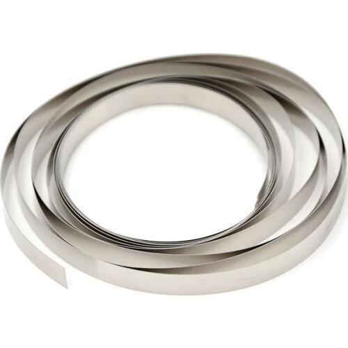 Great 8mm x 0.1/0.12/0.15 Nickel Plating Steel Strip Tape For Li 18650 Battery Spot Welding Compatible For Spot Welder Machine