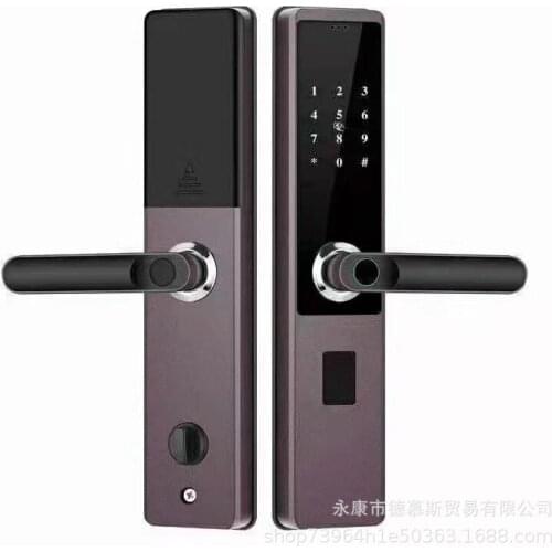Fingerprint lock smart door lock household anti-theft door password lock homestay apartment lock door lock smart