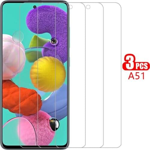Protective tempered glass for samsung a51 5g 4g screen protector on galaxy a 51 51a film samsun samsumg sansung galxy samsunga51