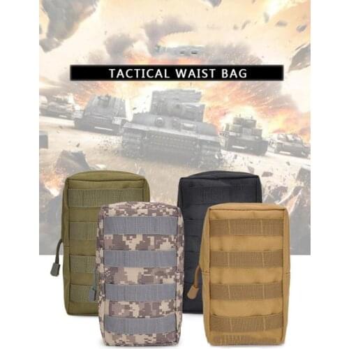 1PC Tactical Pouch Waist Bag Accessory EDC Utility Tool Emergency Outdoor Pouch Pocket Bags Military Waist Camping Army Bag