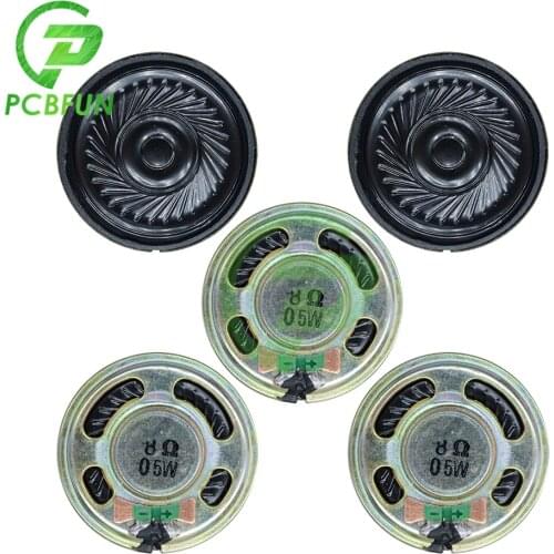 5pcs 8Ω 0.5W Small Trumpet 36mm Diameter Loudspeaker Loud Speaker Buzzer Ringer 8 ohm Loud Speaker