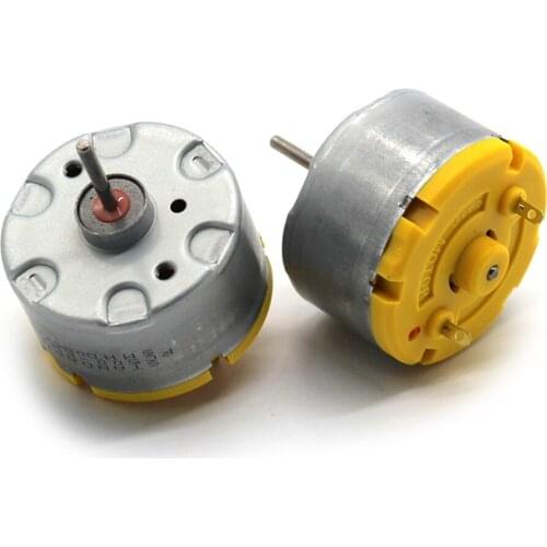 6pcs 500 Motor Long Shaft Length 8mm Electric DC 3V 6V High Speed 3000rpm 5800rpm Moter DIY Technology Toy Fan Model Tool Engine