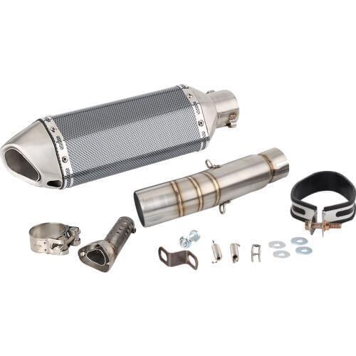 CBR 500R Motorcycle Exhaust Pipe Muffler And Link Pipe System For Honda CB400 CB500X 2013-2016 CBR400 CBR500R Escape Slip-on