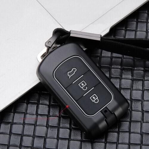 Silica Gel Zinc Alloy Car Key Cover Auto Remote For Mitsubishi Pajero Sport Outlander Pajero Grandis Key Shell Case Protector