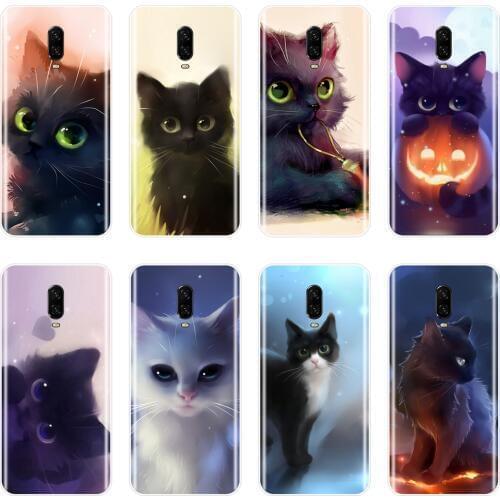 For One Plus 3 3T 5 5T 6 6T Case Silicone Cute Cat Cartoon Soft Back Cover For OnePlus 3 3T 5 5T 6 6T Phone Case