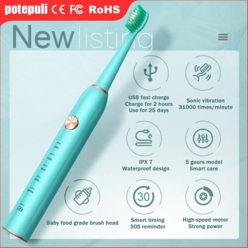 JKJK Ultrasonic Toothbrushes
