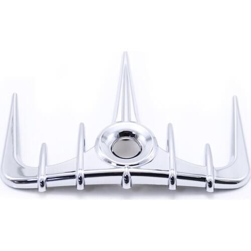 Motorcycle Chrome ABS Front Gas Tank Faring Decor Trim For Honda Goldwing GL1800 2001-2010