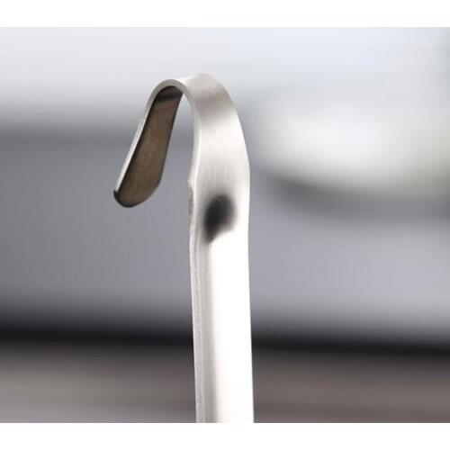 Set of 3 Wine Dipper Beer Pouring Measure Spoons - Hanging Sauce Ladle with Hook - 50ML