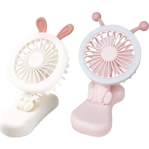 Desk Fan Mini Hand Held Fan Home Summer Air Cooling Rechargeable Clip Fan Free Hands Rechargeable Usb Mini Balde Personal Fan