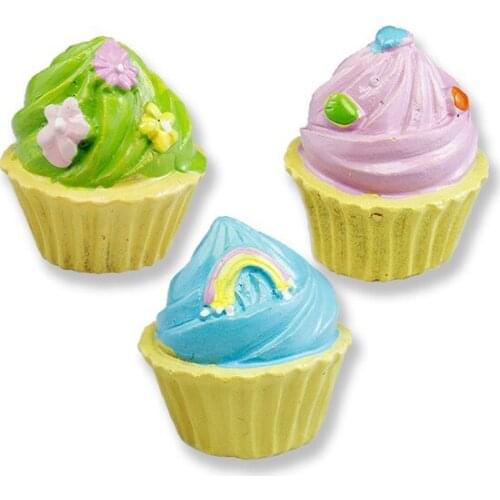 Modern Colorful Cupcake trinket 6 Pcs trinket baratija حلية орнаментальный