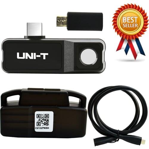 UNI-T UTi120Mobile Thermal Imager Hot Spot Tracking Camera Thermometer Industrial Inspection Imaging Camera For Android Phones