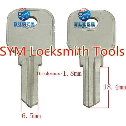 A160 Right Groove Key Blank For Mailbox Locks,18.4mm Length Blank Keys [15pcs/lot]