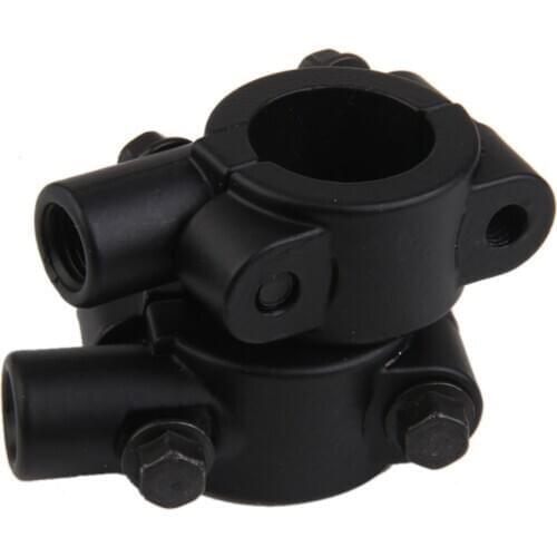 1 Pair Mirror Clamp Mounting Bracket For 22mm 7/8" Motorcycles Handlebar