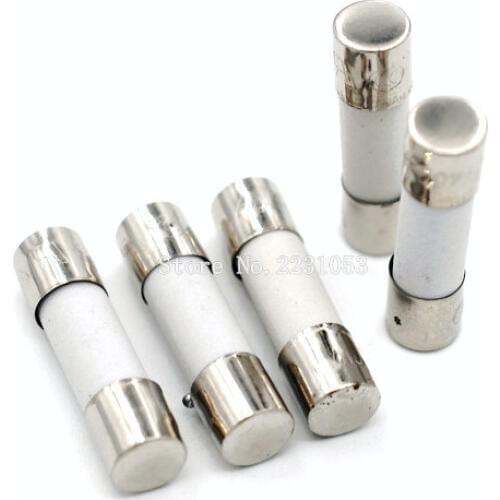 10PCS Slow Blow Fuse 15A 250V Ceramic Fuse 5*20mm Fuse T15A/250V Without Pin 5X20MM New