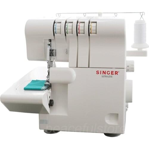 14SH644 Three Four Thread Household Overlock Close Hemming Sewing Machine Sew Code Side Tape Close Fungus Leaf Lace Adge