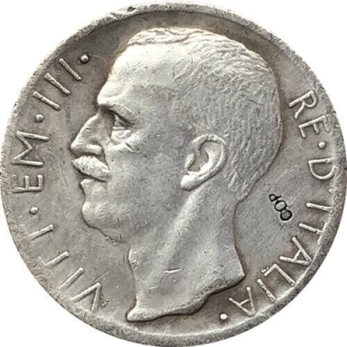 1929 Italy 10 lire COINS COPY