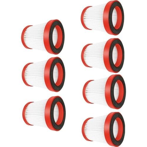 7Pcs for Deerma VC01/VC10 Cordless Vacuum Cleaner Accessories H11 Filter Grade Folding Filter
