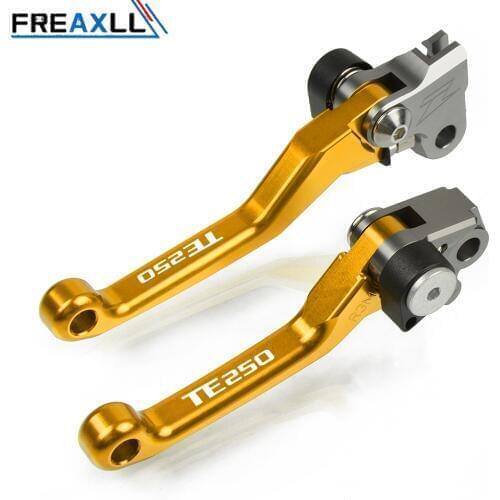 Motocross CNC Aluminum Dirt Bike Pit bike Pivot Handle Lever Brake Clutch Levers For HUSQVARNA TE250 TE 250 2014 2015 2016