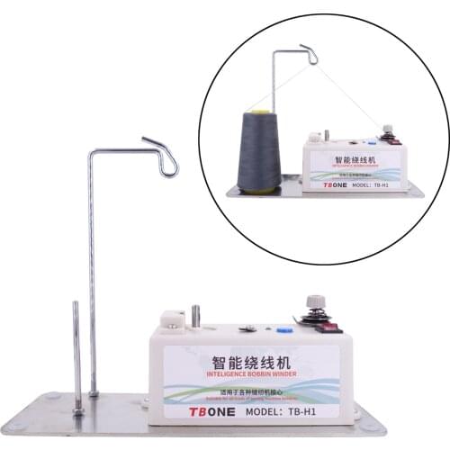 Automatic Bobbin Winder Sewing Bobbin Winder with Spool Thread Stand Automatic Thread Sewing Machine Accessory