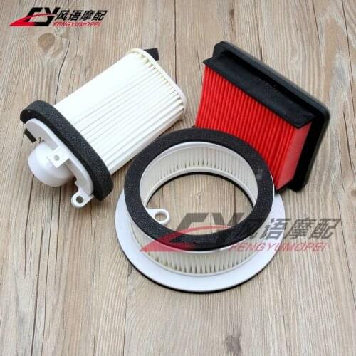 3PCS Motorcycle Air Cleaner Filter Element For Yamaha T-MAX 530 TMAX530 TMAX T MAX 530 2012 2013 2014 2015 2016