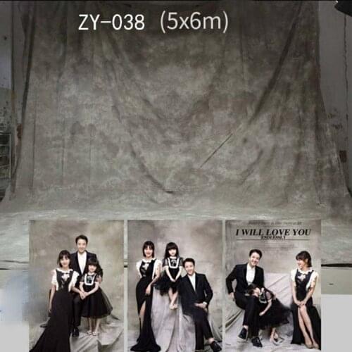 DAWNKNOW 5x6M Large Size Pro Tie-Dyed Muslin Photography Background Backdrop Fashion Family Group Wedding Photocall Photo Studio