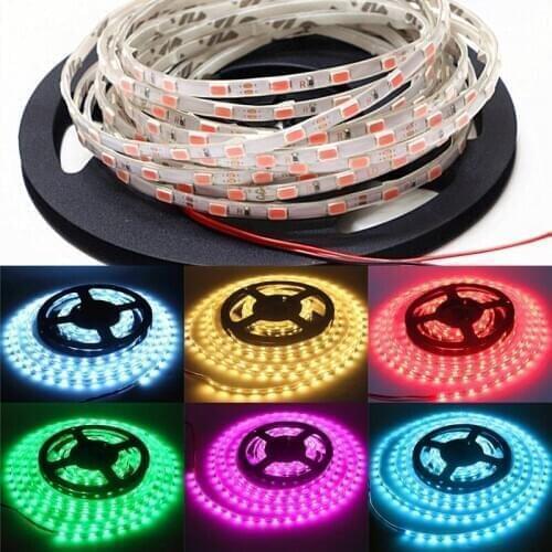 DC12V 1M 5M 60leds/m IP67 Tube Waterproof SMD 5630 Flexible LED Strip light White/Warm white/Red/Green/Blue/Yellow/Pink/Ice Blue
