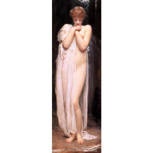 Oil Painting for kids room The Nymph of the River by Frederic Leighton Hand painted High quality