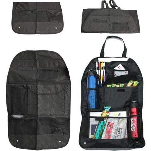 Auto Car Seat Storage Bag Black Back Rear Organizer Holder Multi-Pocket Hanger Travel Hot Sale