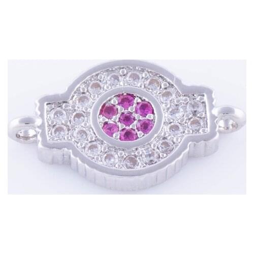 Supplies For Jewelry 5pcs Geometric Charms For Bracelet Jewelry Making Wholesale Copper Micro Pave Czech Charms Diy Berloques