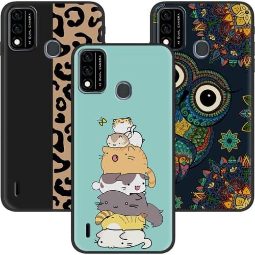 Cartoon Anti-knock Phone Case For Itel A48 Full wrap TPU Shockproof Waterproof Anti-dust New Arrival