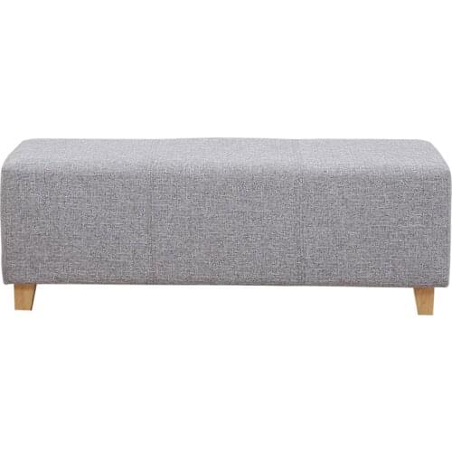 Storage sofa stool storage bench fabric bed clothing store fitting room solid wood shoe