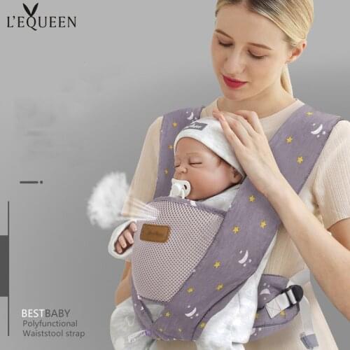 Baby Carrier Sling Wrap Walkers Multifunctional Four Seasons Universal Front Holding Type Simple X/C-Shaped Adjustable Carrying