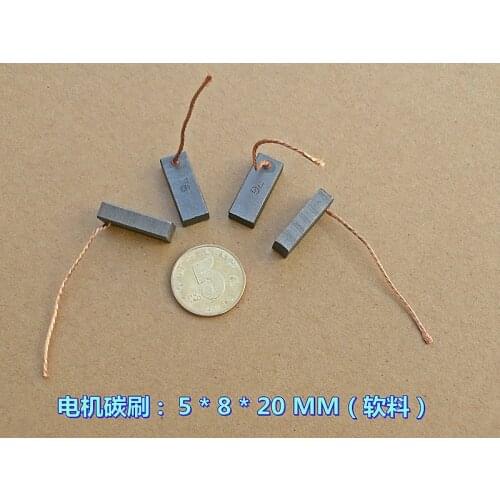 Power Tool Carbon Brush Motor Carbon Brush Specification: 5*8*20 Electrical * Material Soft