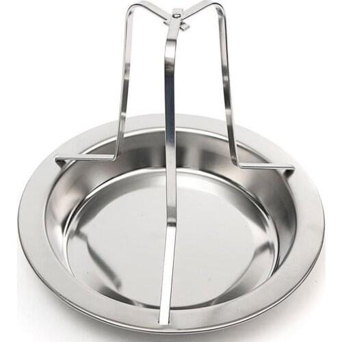 Steel Beer Can Chicken Turkey Roaster Oven Rotisserie BBQ Grill Rack Stand Holder Tray Turkey Vertical Poultry Roaster Rack