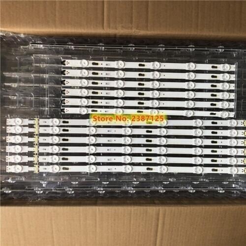 New 12 PCS LED Backlight Strip For Samsung UE49MU6200K UE49KU6100K BN96-40632A 40633A V6DU-490DCA-R0 490DCB-R0 MU6100-49INCH-R L