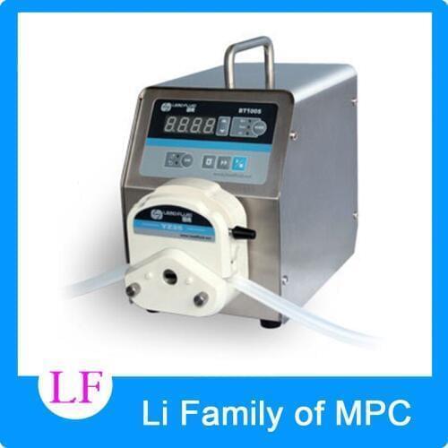 Led Digital Display Low Flow Precise Variable Speed Peristaltic Pump for Water Pumps Fluid Air Pump BT100S / YZ15