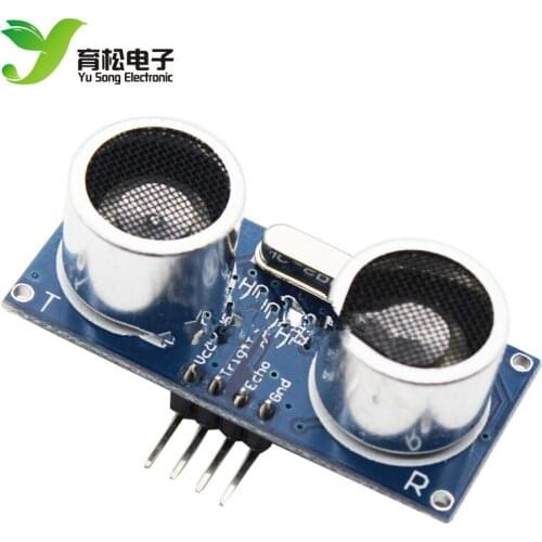 Ultrasonic ranging module HC-SR04+ upgraded version, wide voltage 3-5.5V range, ultrasonic sensor