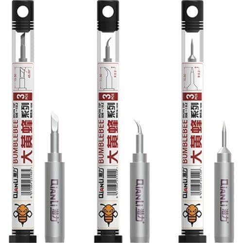 Qianli Tool Universal 936 Soldering Iron Tip 3Pcs/lot High Quality Lead Free Welding Tips for BGA Soldering Rework