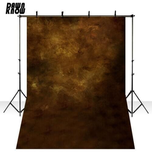 DAWNKNOW Brown Texture Vinyl Photography Background For Wedding Photocall Backdrops For Children Photo Studio lv1321