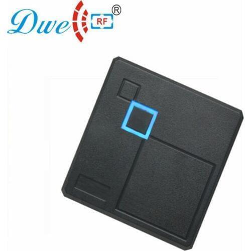 DWE CC RF Rfid Proximity 13.56mhz wiegand rs485 Card Reader Waterproof IP65 Door Access Control System D102M