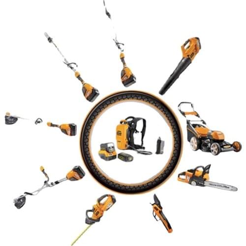 58V High Quality battery Multi Function Brush Cutter Garden Tool Battery and Charger Included