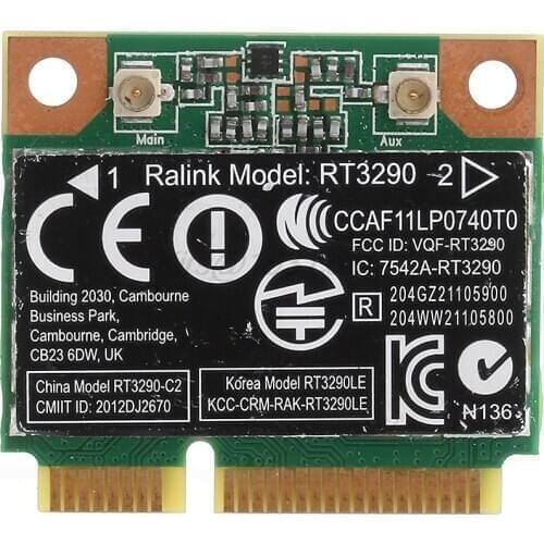 150M Wi-Fi Wireless Network Card Bluetooth for RT3290 HP Pavilion G7-2000 Ralink 802.11b/g/n wifi Adapter