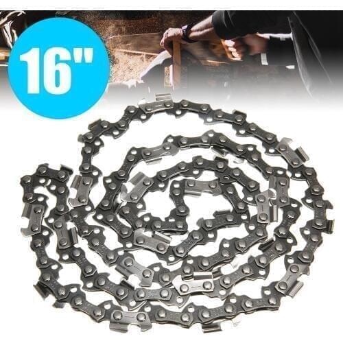 16" 3/8 LP Chainsaw Semi Chisel Chain Drive Link Chainsaw Blade Wood Cutting Chainsaw Parts