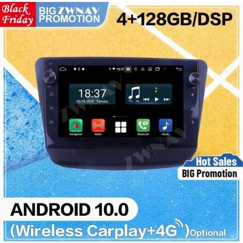 2 Din 4+128G Carplay Wireless Android 10 Screen For SUZUKI Wagon R 2018 Car Radio Stereo Audio Recorder GPS Navigation Head Unit